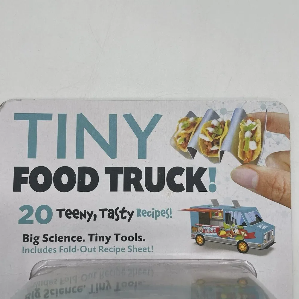 Smart‎ Lab STEAM Tiny Food Truck Big Science Tiny Tools 20 Recipes NEW Sealed
